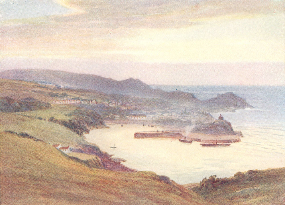 DEVON. Ilfracombe 1931 old vintage print picture